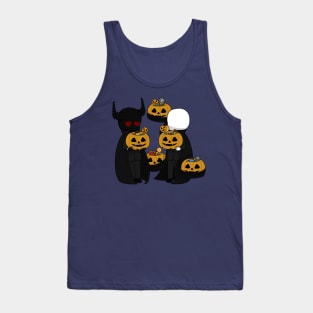 creepypasta zalgo and slenderman chibi Tank Top